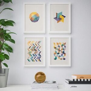 IKEA Germany geometric print (not framed) 8.5 x 10